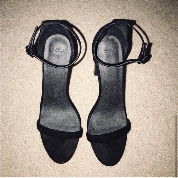 ASOS Black Block Heels - Picture 4 of 5